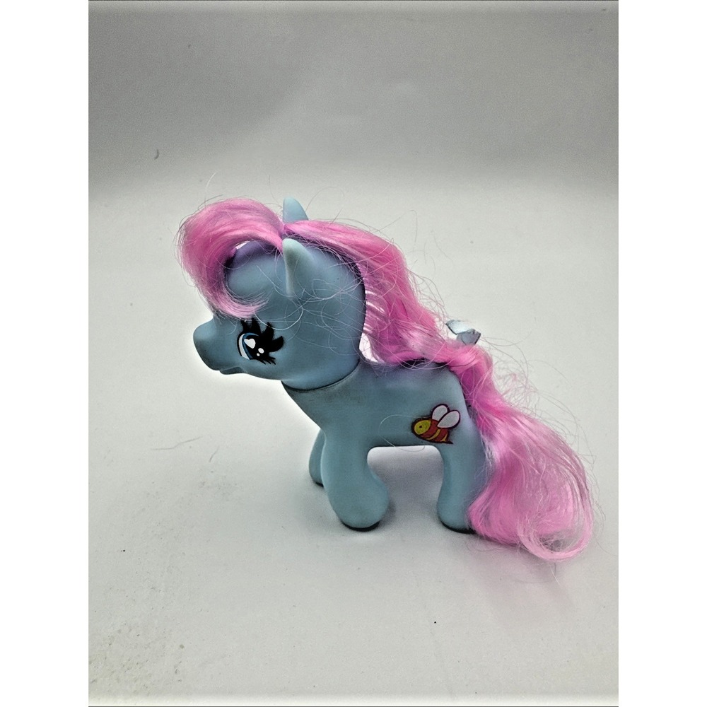 My Little Pony Gi Go Blue‎ Pink Unicorn Bee Tattoo Vintage Toy Figure